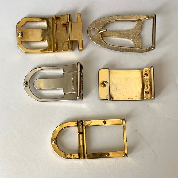 Belt Buckles Lot of 5 Metal Buckles - Picture 2 of 10